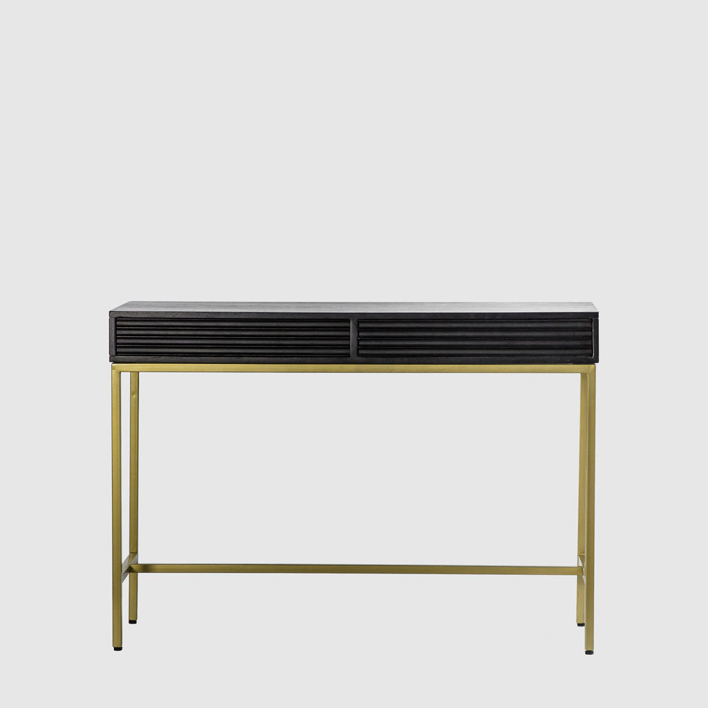 Ripple 2 Drawer Console Table 1100x400x780mm