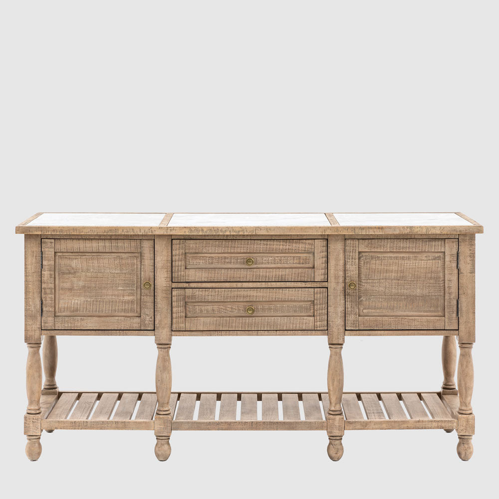 Vancouver 2 Door 2 Drawer Sideboard 1800x520x910mm