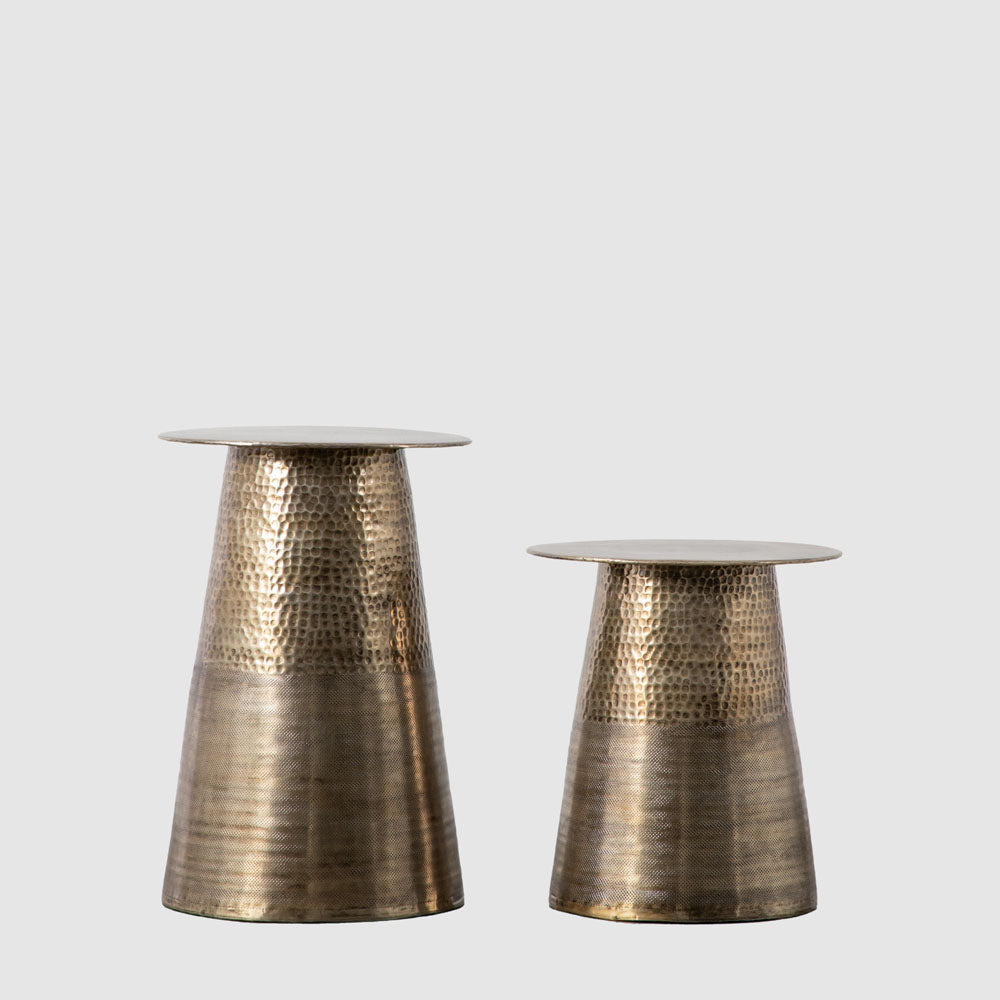 Langley Side Table Set of 2 400x400x450/580mm