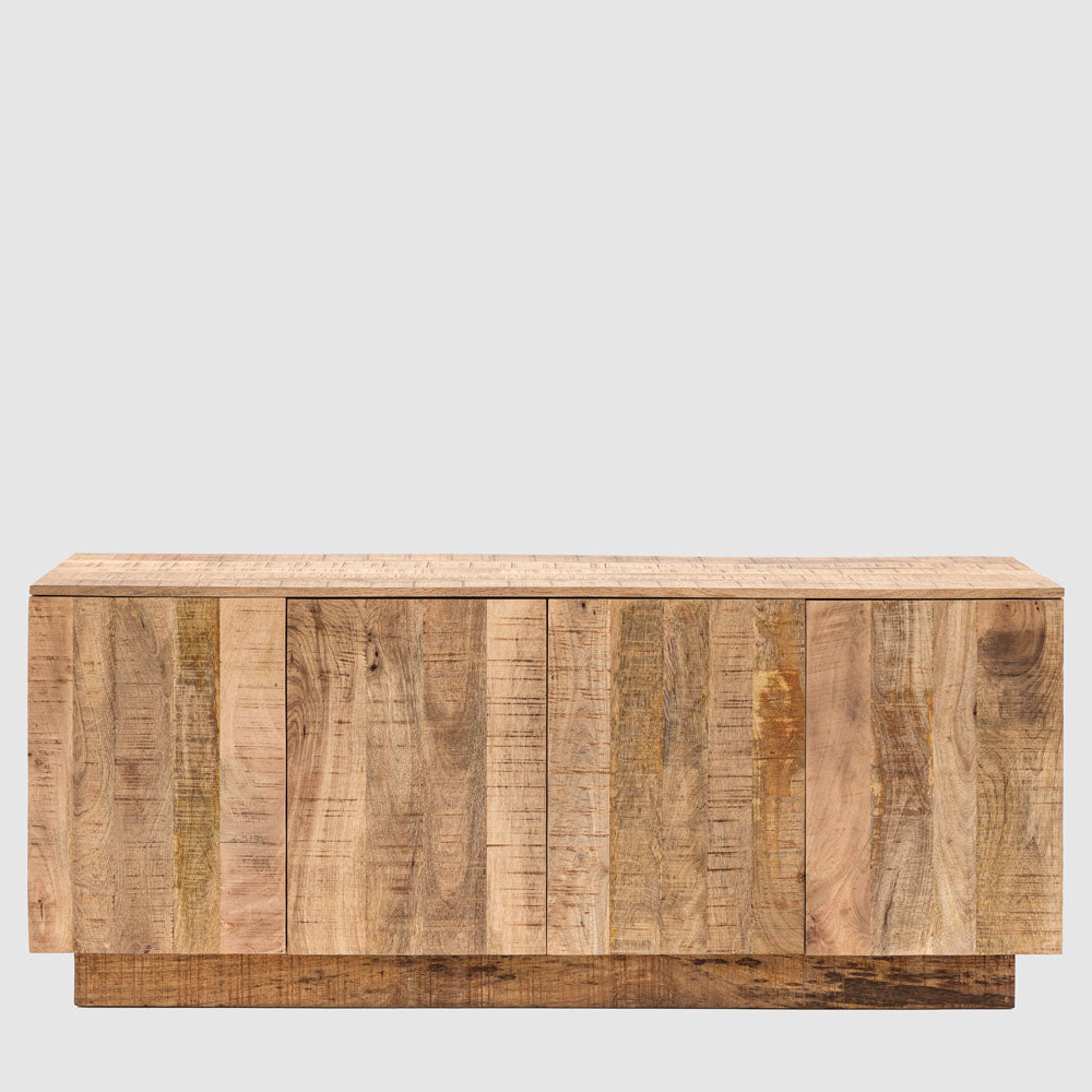 Iowa 4 Door Sideboard Natural 1700x450x700mm