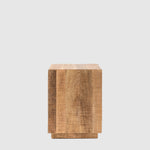 Iowa Side Table Natural 400x400x550mm