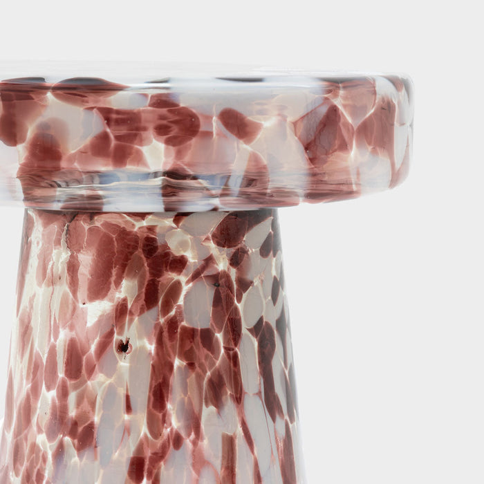 Murano Side Table Leopard 395x395x465mm