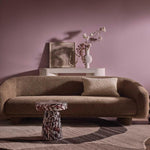 Murano Side Table Leopard 395x395x465mm