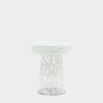 Murano Side Table White 395x395x465mm