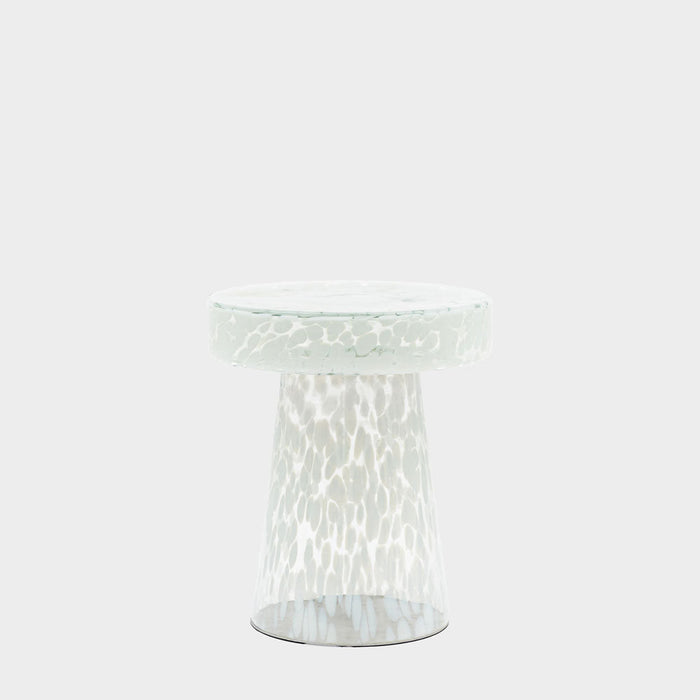 Murano Side Table White 395x395x465mm