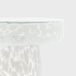Murano Side Table White 395x395x465mm