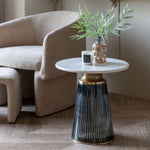 Seville Side Table Blue 460x460x460mm