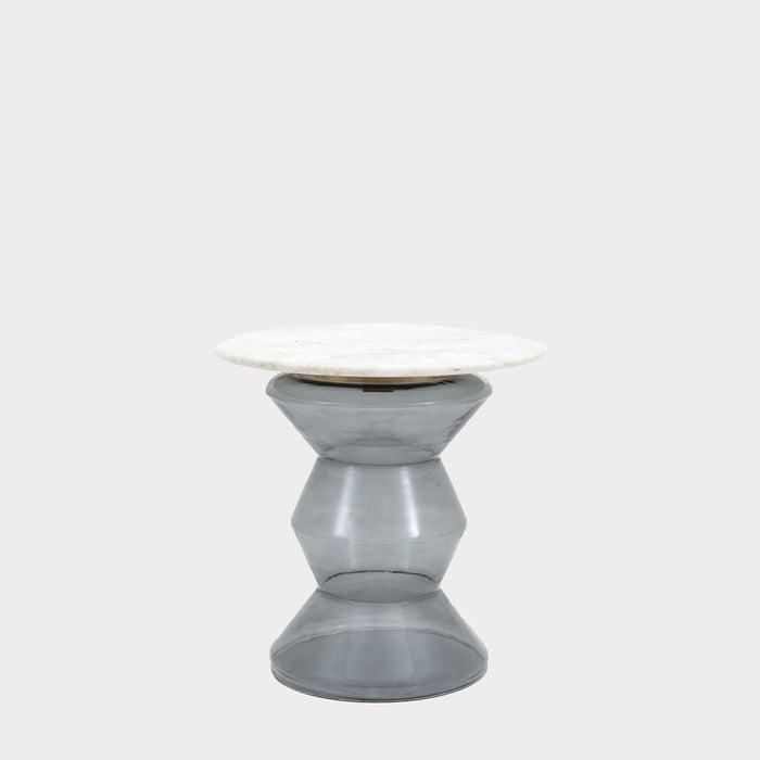 Turin Side Table Smoke 51x51x51cm