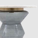 Turin Side Table Smoke 51x51x51cm