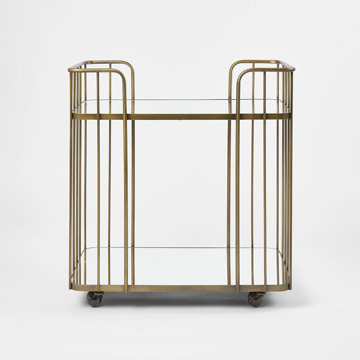 Verna Bronze Bar Cart