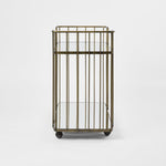 Verna Bronze Bar Cart