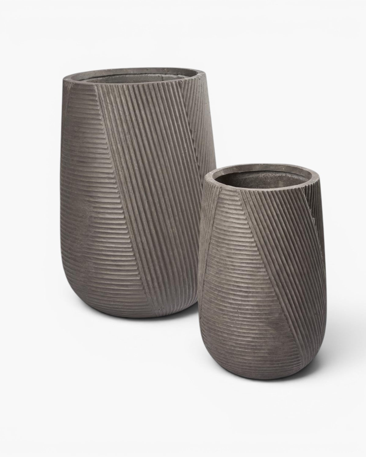 Garda Ridged Planter Set/2