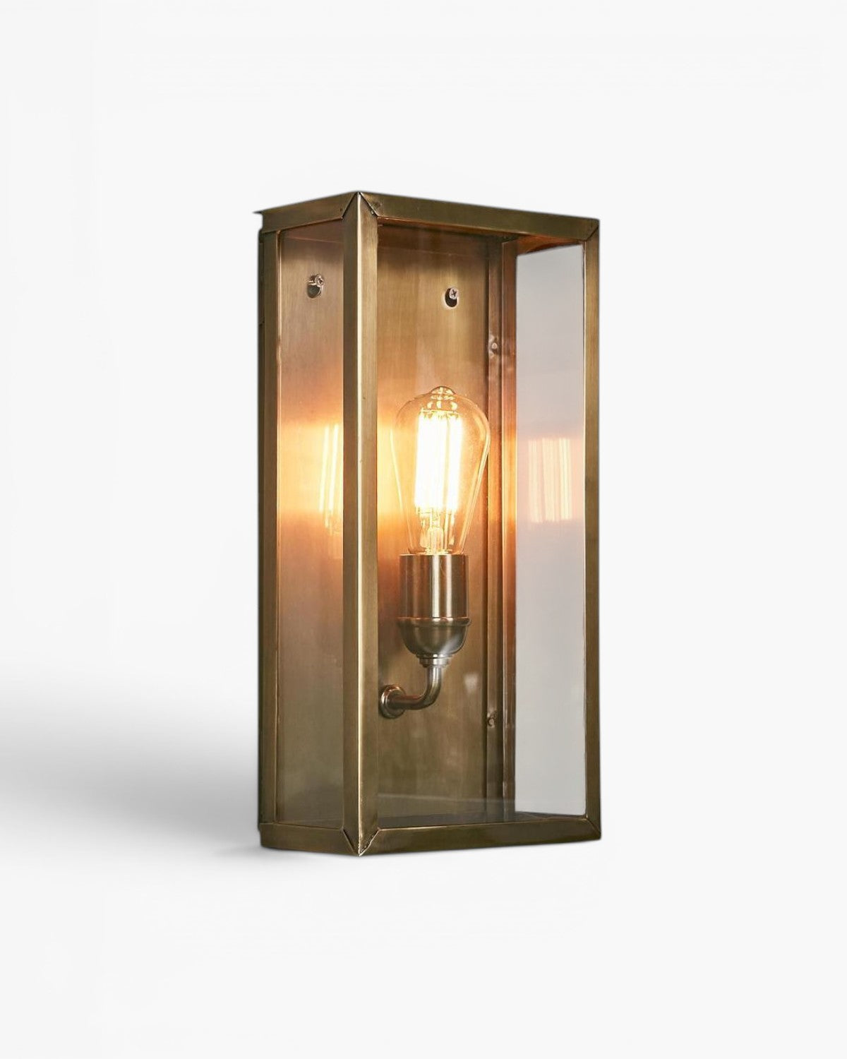 Goodman Outdoor Wall Light Ant Brass