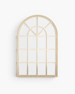 Hamptons Arched Mirror 100x150cm Natural