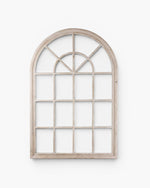 Hamptons Arched Mirror 1x1.5m Grey