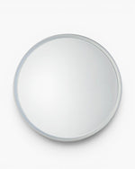 Harvey Round Mirror White