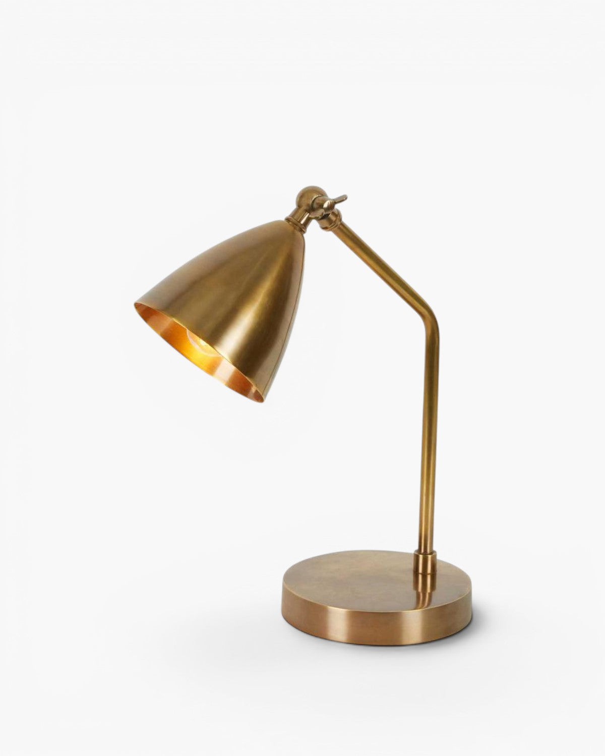 Hastings Desk Lamp Antique Brass