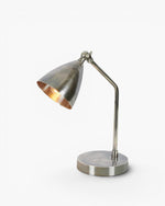 Hastings Desk Lamp Antique Silver