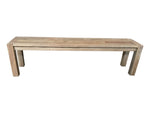 New Madrid Bench in recycled elm