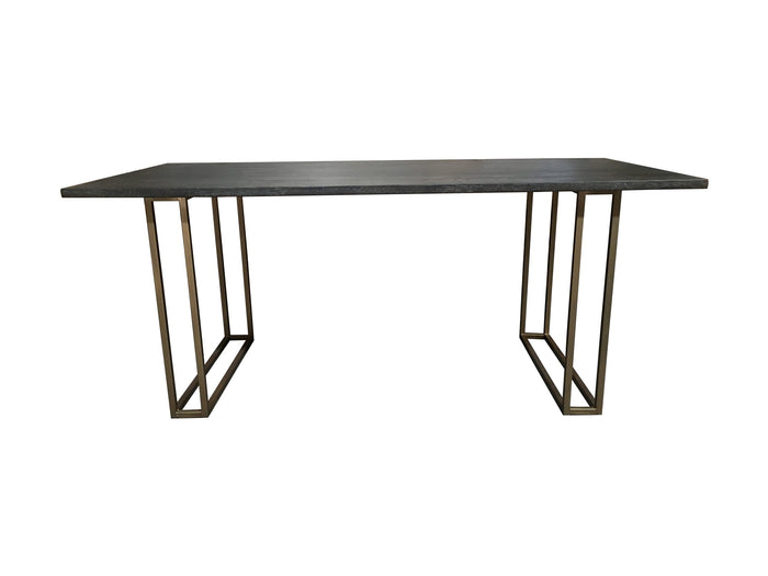 Tubetti Black & Gold Dining Table