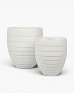 Jules Planter Set of 2 White
