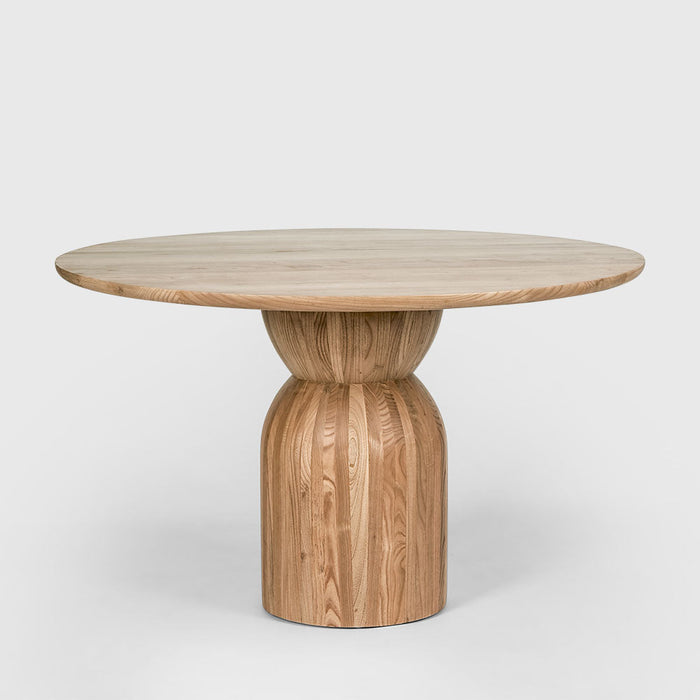 Olive Dining Table Round Natural 120cm