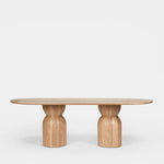 Olive Dining Table Oval Natural 240cm