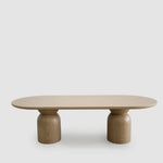 Olive Dining Table Oval Oak 240cm