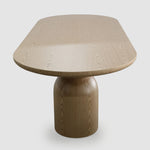Olive Dining Table Oval Oak 240cm