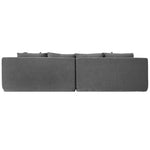 Marbella Modular 4 Seater Sofa Reversible Ottoman Chaise Sofa Storm