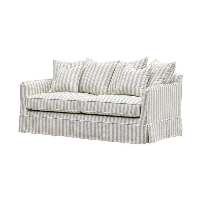 Noosa Hamptons 3 Seat Sofa Natural Stripe