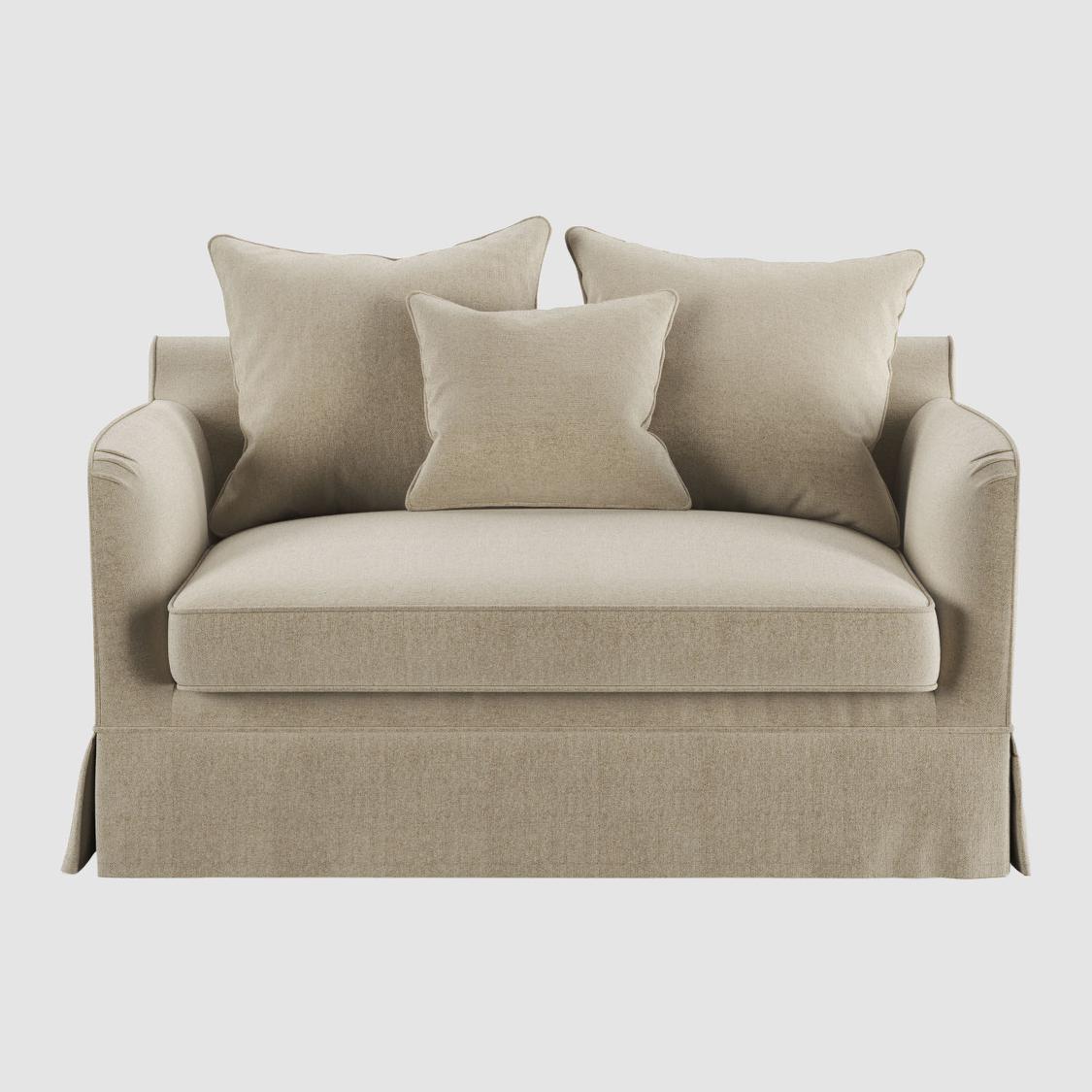 Noosa Hamptons 1.5 Seat Sofa Bed Beige