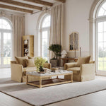 Noosa Hamptons 1.5 Seat Sofa Bed Beige