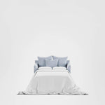 Noosa Hamptons 1.5 Seat Sofa Bed Beach W/White Piping
