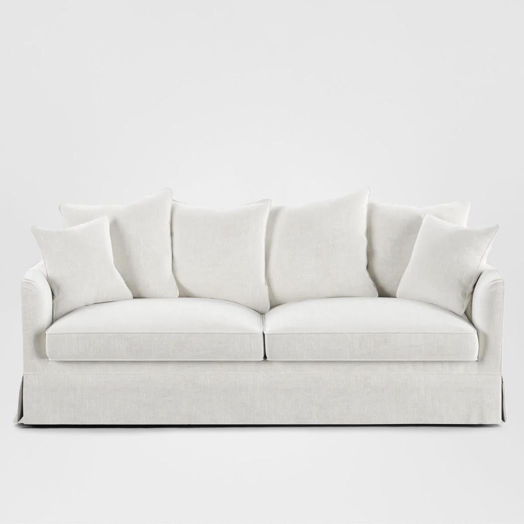 Noosa Hamptons 3 Seat Sofa Ivory
