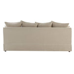 Noosa Hamptons 3 Seat Sofa Natural W/Natural Piping