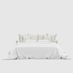 Noosa Hamptons 3 Seat Queen Sofa Bed Natural Stripe