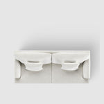 Byron Hamptons 2.5 Seat Sofa Ivory