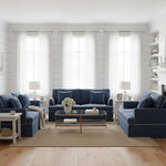 Byron Hamptons 2.5 Seat Sofa Navy