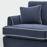 Byron Hamptons 3 Seat Sofa Navy