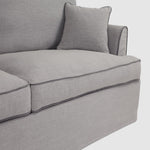 Byron Hamptons 2.5 Seat Sofa Pebble Grey