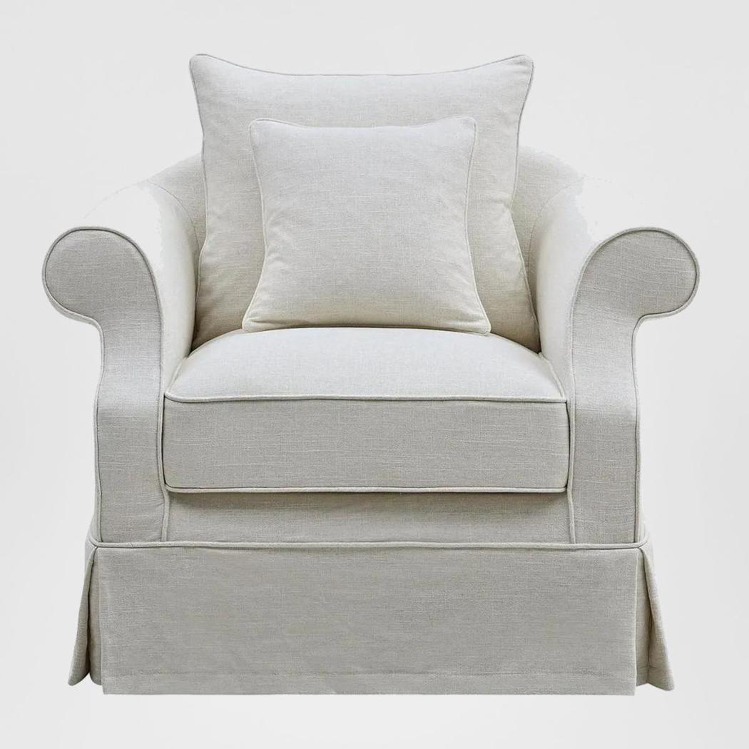 Avalon Hamptons Armchair Ivory