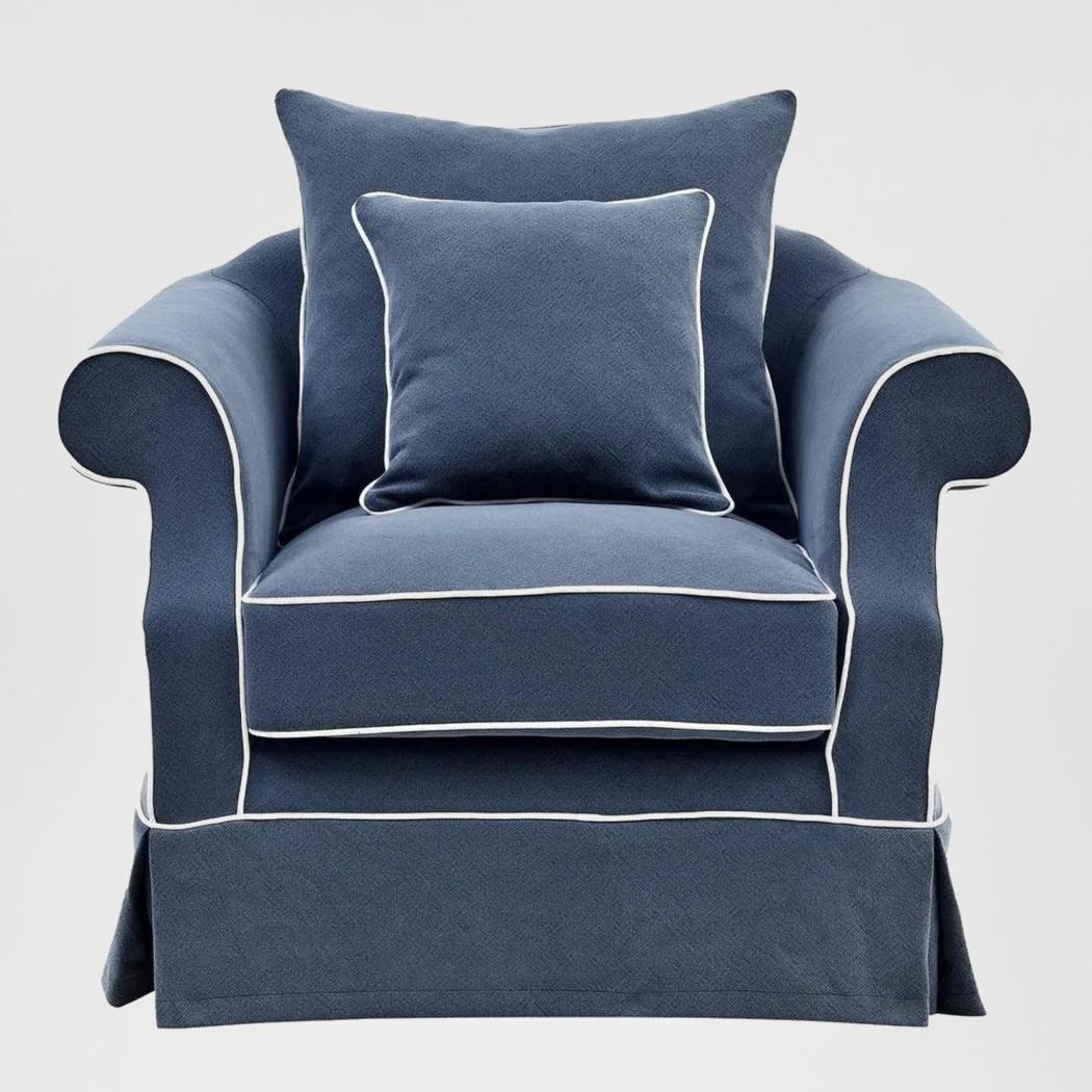 Avalon Hamptons Armchair Navy