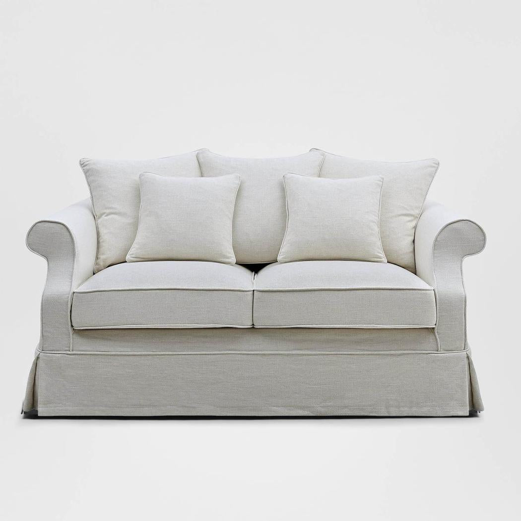 Avalon Hamptons 2 Seat Sofa Ivory