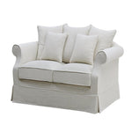 Avalon Hamptons 2 Seat Sofa Ivory