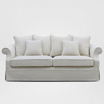 Avalon Hamptons 3 Seat Sofa Ivory