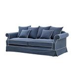 Avalon Hamptons 3 Seat Sofa Navy