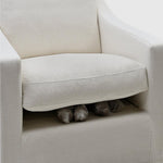 Clovelly Hamptons Armchair Ivory