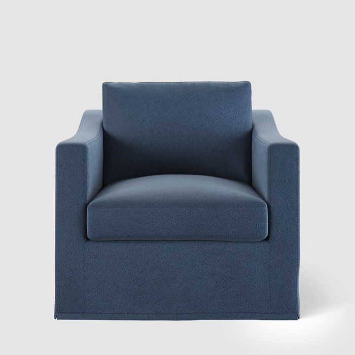 Clovelly Hamptons Armchair Navy