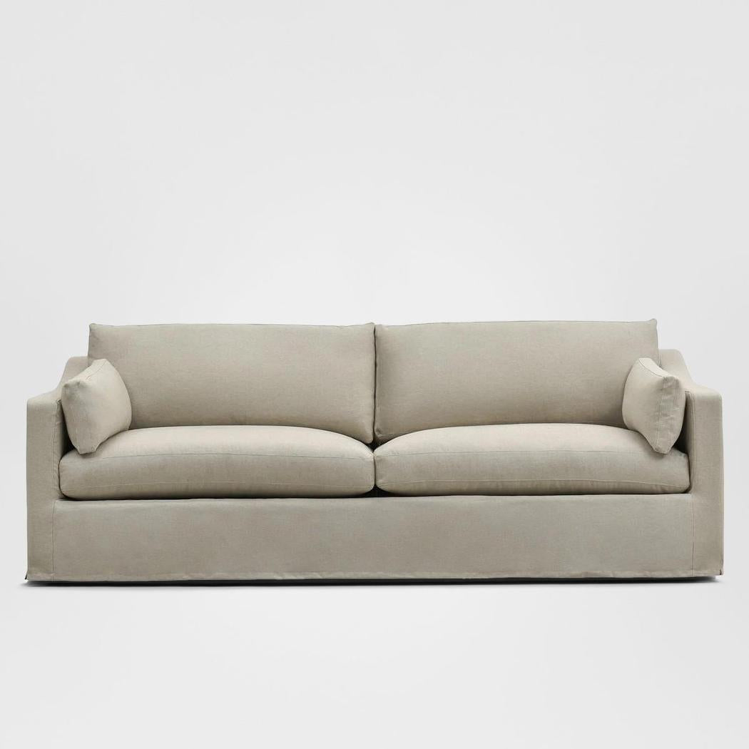Clovelly Hamptons 3 Seat Sofa Natural